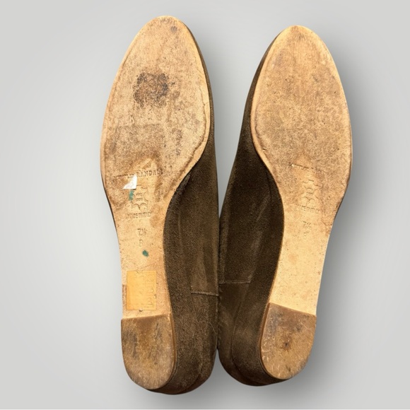 Loeffler Randall Matilde Suede Boots Made In Italy Wedge Brown Riding Size 7.5 - Picture 6 of 10